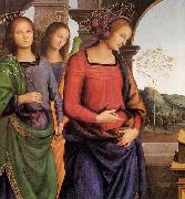 Pietro Perugino, The Vision of St Bernard